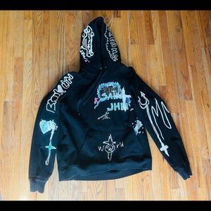 Saint Jhn Not A Cult Hoodie Size Large